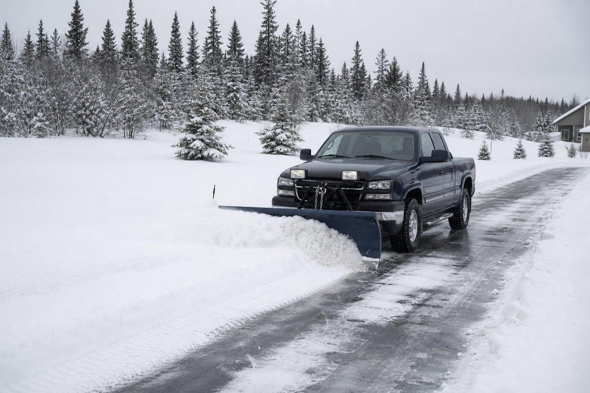 Snow Plowing in Thunder Bay